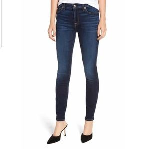7 For All Mankind Medium Wash The Skinny Jeans